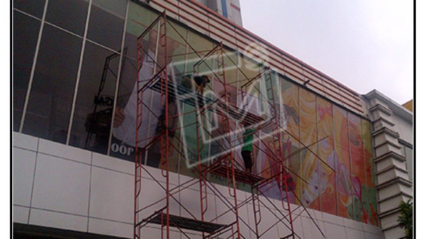 Building Wrap Mall Sarinah