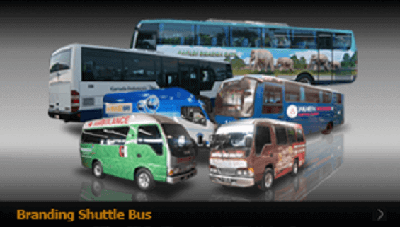 Branding Shuttle Bus